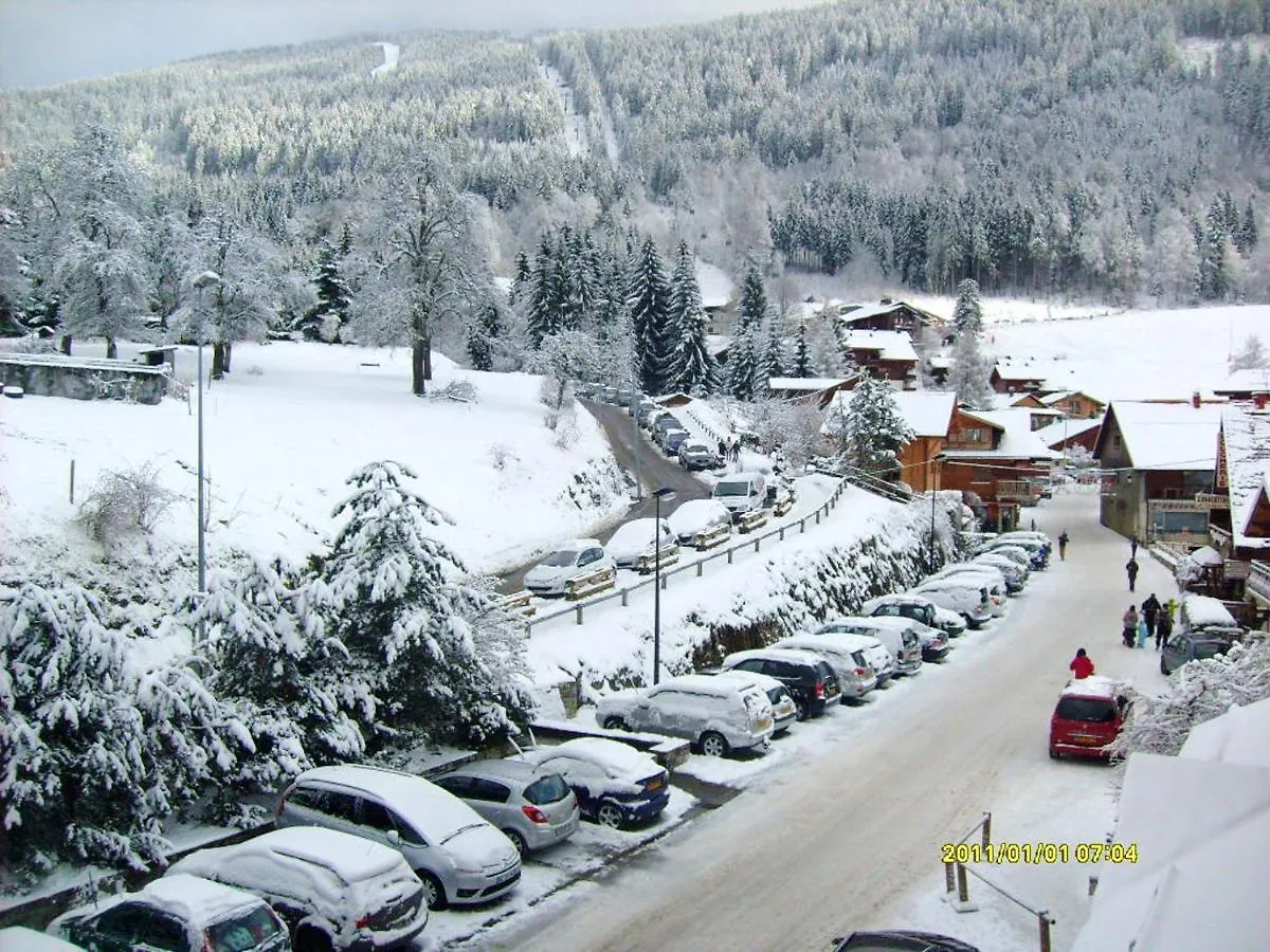 Lägenhet Charmant Studio A Les Carroz Vue Montagne 27 M² Casier A Skis Frankrike